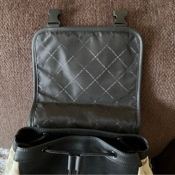 MICHAEL KORS Signature Logo Kent Hemp Rucksack Nylon Utility Backpack NWT - Picture 6 of 16